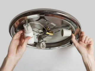 How to Safely Replace A Ceiling Light